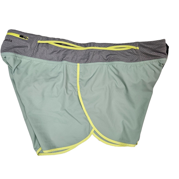 Patagonia Womens XL Strider Pro Shorts 2.5 Green Brief Liner Trail Running 24656 - Picture 16 of 16